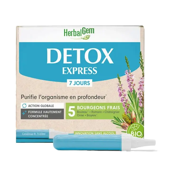 Herbalgem Detox Express 7 Dias - Limpia Tu Organismo en una Semana - 1
