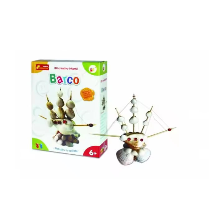 BP Kit de Manualidades para Recrear Barco en Vacaciones en la Playa - 1