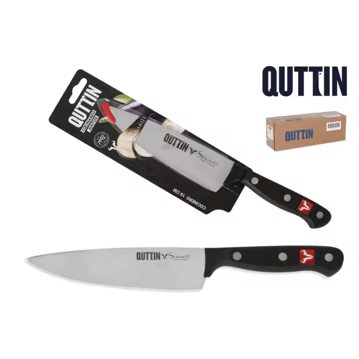 Cuchillo Cocinero Quttin Profesional Hoja Afilada - 1