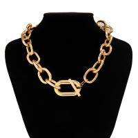 Collar Punk Lacteo Gordo Cadena Gruesa Para Mujer Collar De Encaje Sencillo Joyería Para Fiesta Accesorios De Cuello Para Niñas - details 5