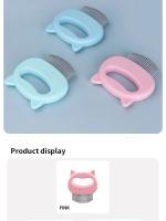 Cepillo De Aseo Para Gatos En Forma De Caracol Eliminador De Pelos Adecuado Para Cabello Largo Y Corto Herramienta De Desenredado Para Mascotas - details 7