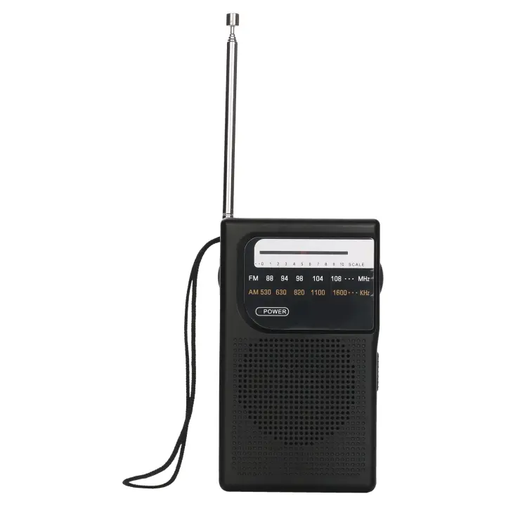Radio Portátil AM FM Batería Operada Con Antena Telescópica Para Jóvenes Y Ancianos Radio De Bolsillo Para El Hogar Y Caminar - 1