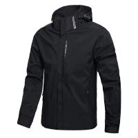 Chaqueta Impermeable Para Hombres Ligera Con Capucha Para Senderismo Y Escalada Resistente Al Viento Ropa Exterior De Otoño - details 4