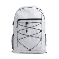 Mochila deportiva unisex, estilo montañera, cuerda elástica frontal, bolsillos de cremallera y rejilla, Le Côté Chic - details 0
