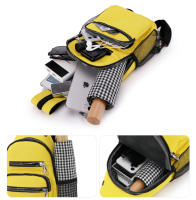 Mochila Pequeña Para Mujer Fengdong Bolsa De Hombro Cruzada Deportiva Bolsa De Viaje Mini Bandolera Estilo Casual Material Nylon - details 8