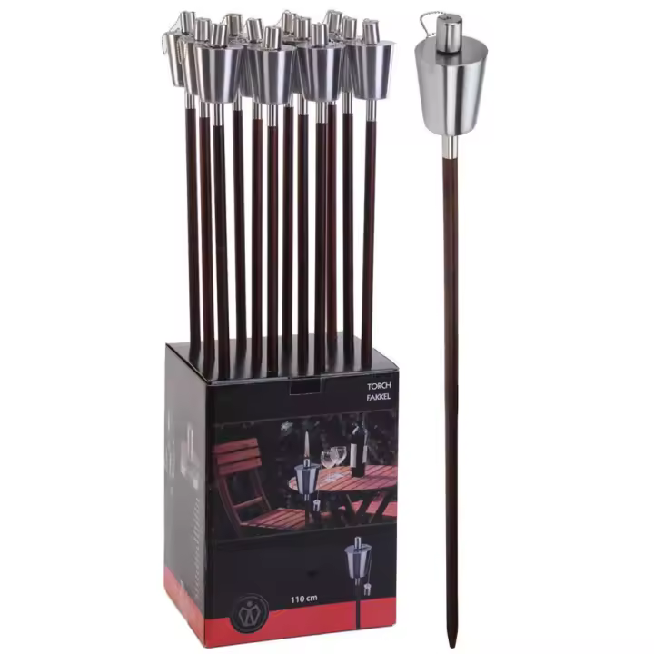 Antorcha inoxidable 0.5 litros 110 cm - 1