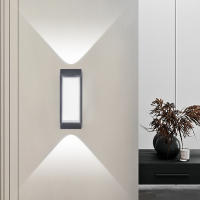 Luz De Pared Minimalista LED 10W Iluminación Indirecta Para Sala De Estar Dormitorio Cocina Estilo Moderno Fijación Autónoma - details 0