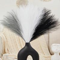 9Pcs Pampas De Poliéster Artificiales Decoración De Flores Silken Para Bodas Y Fiestas Arreglo Floral Para Hogar Y Jardín - details 12