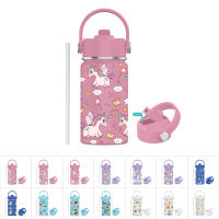 PORCHEDDU Botella Termo de Agua para Niños de Acero Inoxidable 350ml (20 Diseños) mantiene El Frio y el color- Térmica Reutilizable | Sin BPA | Keeps 24H Frio / 12H Caliente | Termo y Hermética - Doble Pantalla a Prueba de Fugas (TK350 1099 F6 D7) - details 3