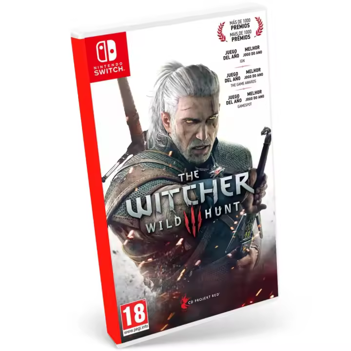 THE WITCHER 3 WILD HUNT SWITCH PAL ESPAÑA NUEVO FISICO  PRECINTADO - Videotec - 1