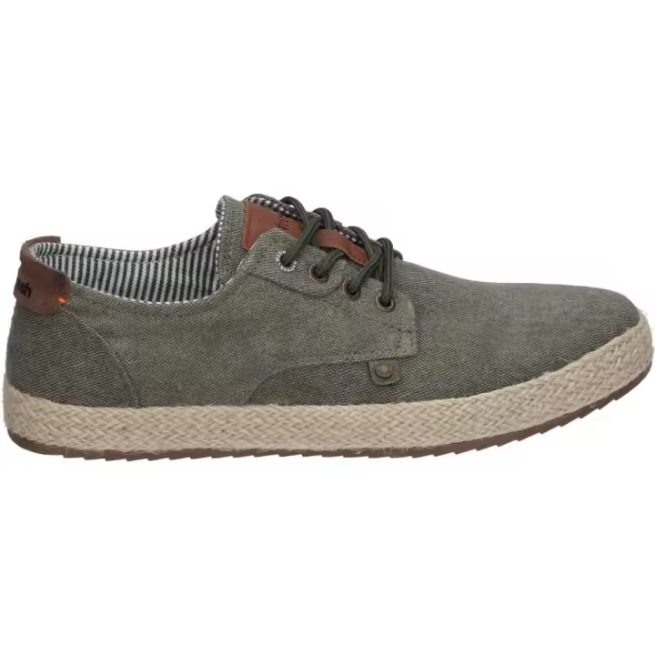 REFRESH | Zapatos Refresh para Hombre – Zapatos Casual en Color Verde Khaki – Zapato con Cordones – Estilo Casual – Cómodos – Combinables – Versátiles – Modelo 171721 - 1