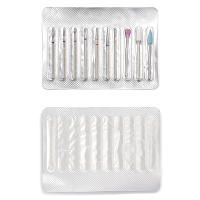 Juego De 10 Piezas De Cortadores De Uñas Para Manicura Con Diamante Y Cerámica Herramientas De Remoción De Uñas Para Máquina Eléctrica De Manicura - details 5