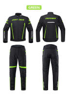 Chaqueta De Motocicleta Impermeable Para Motorcross Con Pantalones Protección Contra El Viento Ropa De Motocicleta Reflectante Tallas M-3XL Unisex - details 11
