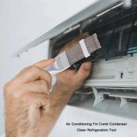 Herramienta De Limpieza De Finas De Aire Acondicionado Universal Portátil Cepillo Para Radiador De Enfriamiento Del Automóvil Kit De Reparación Y Limpieza - details 1
