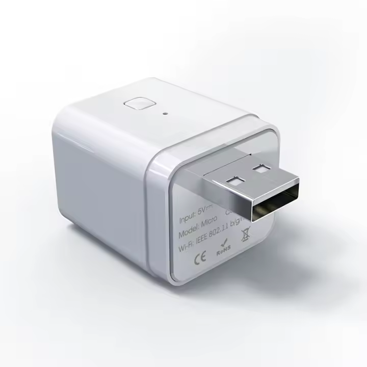 Adaptador De Micro USB Inteligente Tuya 5V WiFi Con Interruptor Compatible Con Alexa Hey Google Alice Para Control Remoto De Hogar - 1