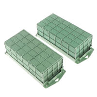 Bloque De Esponja Húmeda Para Flores DIY 1Pc Bloque De Poliestireno Verde Para Arreglos Florales Frescos Mud Para Floristería - details 16