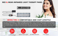 Lámpara De Luz Roja LED Con Infrarrojo Para Cuidado De La Salud Y Belleza Terapia De Luz Para El Cuerpo Completo Y Rostro Alivio De Dolor Muscular Articular Rejuvenecimiento De Piel - details 3