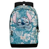 Mochila HS Fan Karactermania Stitch con Flores Azul 30x41x18cm - details 2