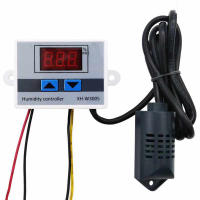 Controlador De Humedad Digital W3005 XH-W3005 Sensor De Humedad Regulador De Humedad 12V 24V 220V Hygrometer Interruptor De Control De Humedad - details 0