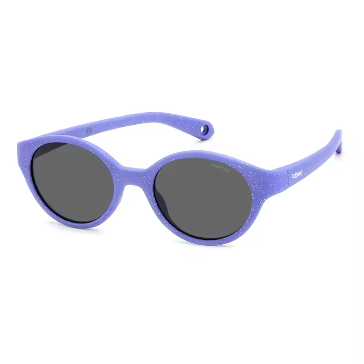 Gafa de sol POLAROID PLD K007/S MW2 (M9) GLITTER VIOLET POLARIZED CALIBRE 42 PARA NIÑOS - 1
