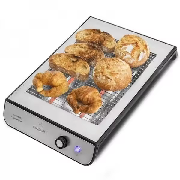 Torradeira EasyToast Inox Cecotec - 1