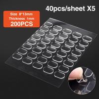 5pcs Cinta Adhesiva Doble Cara Transparente Para Manualidades Y Artesanía Cinta Oval Impermeable Para Fijar Muñecas Sin Rastros - details 2