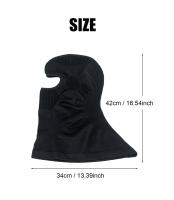 Balaclava De Ciclismo Con Alta Elasticidad Y Transpirabilidad Máscara Facial Completa Para Deportes Al Aire Libre Esquí Motocicleta Bufanda Capa Interna De Casco - details 2