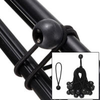 30pcs Bungee Ball Para Sujeción De Tarpalas Y Poles De Bandera Cordón Elástico Accesorio De Tensión Para Tienda De Campaña - details 22