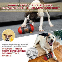 Juguete Interactivo Para Perros Bola De Enigma Con Alimentación Ajustable Dispensador De Golosinas De Enriquecimiento Inteligente Rodante Para Perros - details 5