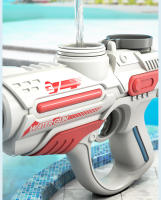 Pistola De Agua Eléctrica Para Niños Grande Capacidad Juguete De Verano Para Piscina Y Playa Divertido Juguete Electrónico Para Niños - details 5