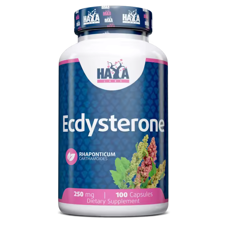 Suplemento HAYA LABS Ecdysterone 250 Mg para Aumentar Masa Muscular y Mejorar Rendimiento - 1