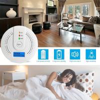 Detector de monóxido de carbono, 2 unidades, alimentado por batería, sensor de respuesta rápida, pantalla LED digital, instalación sencilla - details 6