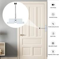 Cerrador De Puertas Automático Ajustable 30kg Soporte De Seguridad Para Puertas De Hierro Y Madera Cerrador De Puertas De Aluminio De Alta Resistencia Para Transformar Puertas Abatibles En Cerradas Automáticas - details 6