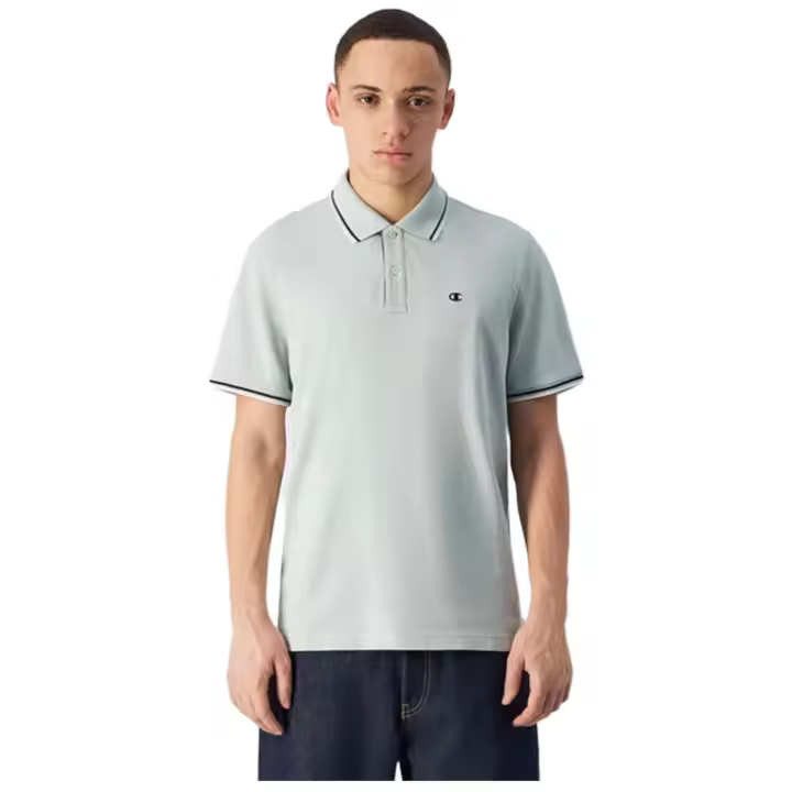 Polo de Manga Corta Champion  para hombre en color verde - 1
