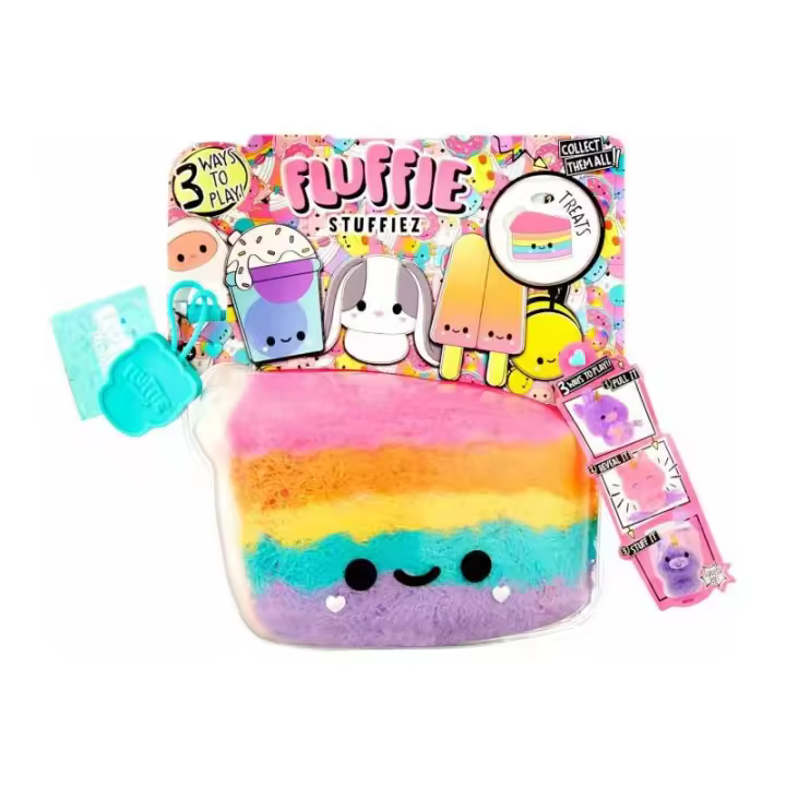 PELUCHE FLUFFIES STUFFIEZ TROZO TARTA DE MGA - 1