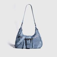 Bolso De Motociclista Vintage Para Mujer Primavera Verano Nueva Bandolera Con Hombro Solo Con Sensación De Sophisticación Material PU Cierre De Cremallera Estilo Punk - details 15