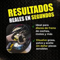 Spray limpiador de frenos Carretcar Europea – 1 unidad 500ml –  Limpiafrenos Disuelve grasa, aceite y suciedad – Brake Cleaner Limpieza rápida y eficaz para coches, motos, bicicletas, camiones, maquinaria y uso profesional 500 ml - details 1