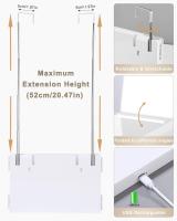 Espejo Iluminado de 360 Grados, lente autocortante, Espejo de maquillaje recargable, con Espejo de aumento de 10x. - details 3
