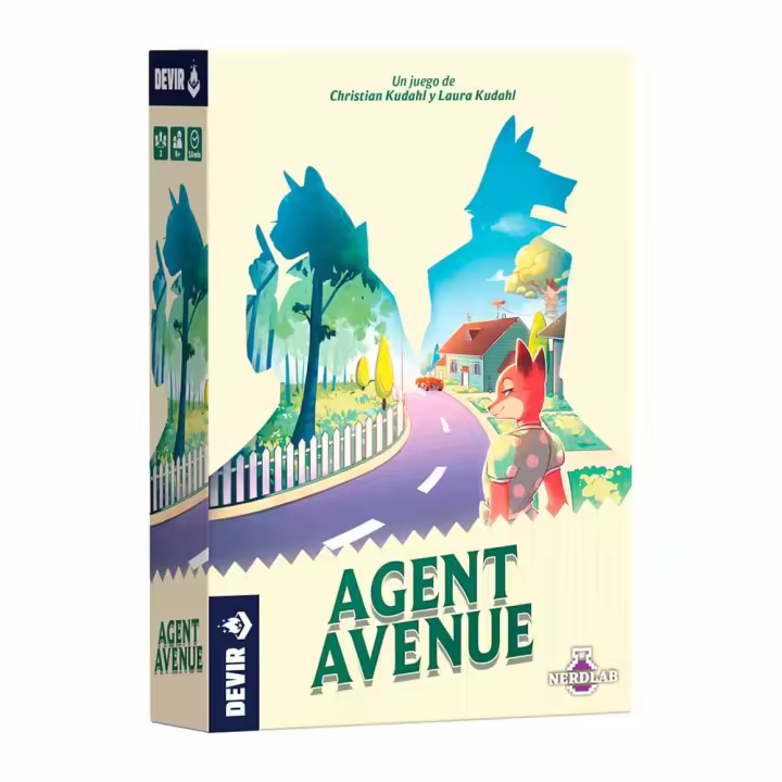 Agent Avenue, un juego de cartas y de espionaje. Editado por Devir - 1