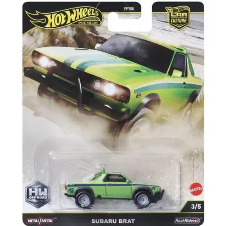 Hot Wheels Premium HW Off Road Subaru BRAT 90 3/5 - 1