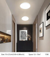 Luz De Techo LED Ultradelgada 0.9 Pulgadas 6W 9W 13W 18W 24W Para Sala De Estar Y Dormitorio Rango De Voltaje 85-265V Luz De Iluminación Moderna Para Cocina Comedor Estudio Baño - details 7