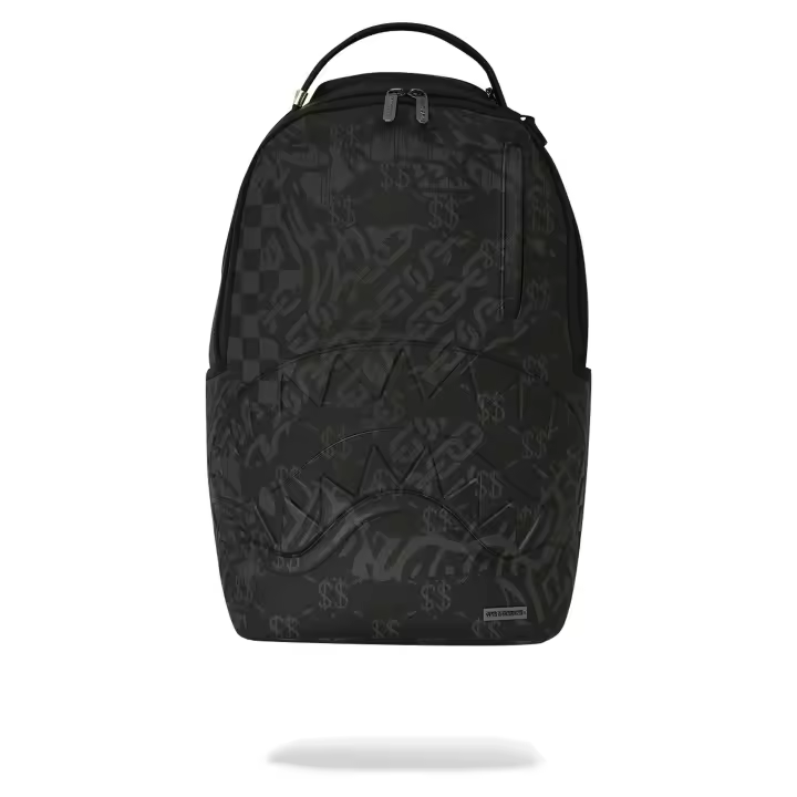 Mochila Sprayground Negra 3Am Check Backpack - 1
