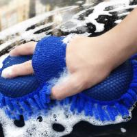 Esponja De Limpieza Para Coche 1PC Esponja Coral Para Lavar Y Detallar El Auto Con Guantes De Limpieza Suministros De Cuidado Del Vehículo - details 10