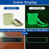 Cinta Adhesiva Luminosa YX Fluorescente Para Nocturnidad Autoadhesiva Seguridad Y Decoración Hogar Advertencia En Oscuro - details 3