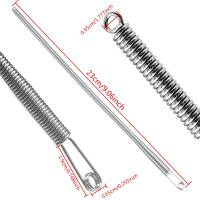 Clip De Hilo Para Cuerda Elástica Bendible Adecuado Para Pantalones Y Sudaderas Con Cordón Accesorios De Costura DIY De Acero Inoxidable - details 0
