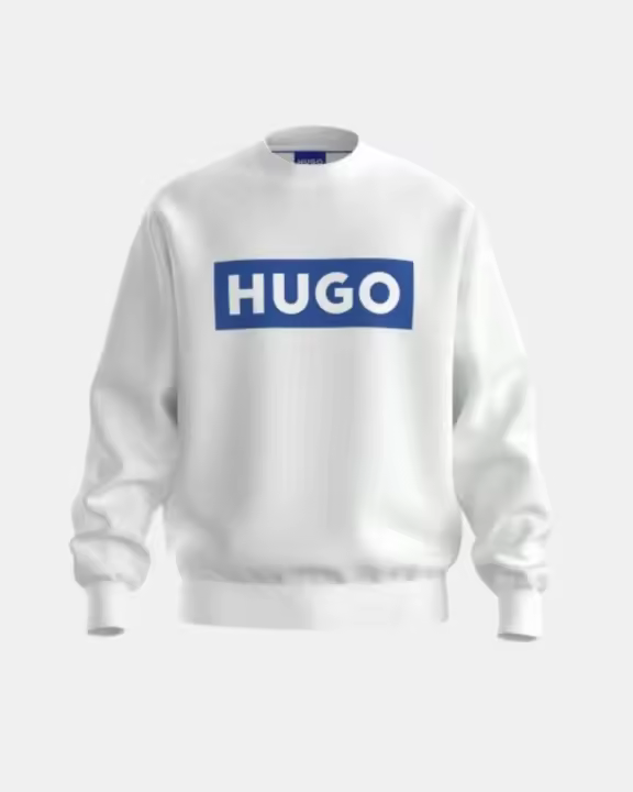 HUGO 50522375 NIERO Sudaderas Manga larga Hombre Blanco - 1