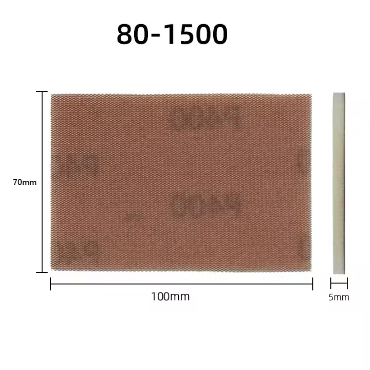 Hojas de Lija TriángulosPapel de Lija Lijadora Delta, 105x152mm, Trigo 50PCS 1501802403204008001000120015002000 - 1