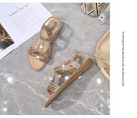 CA Sandalias de mujer 2025, dulces y cómodas, con punta redonda, zapatos de mujer de talla grande. - details 39