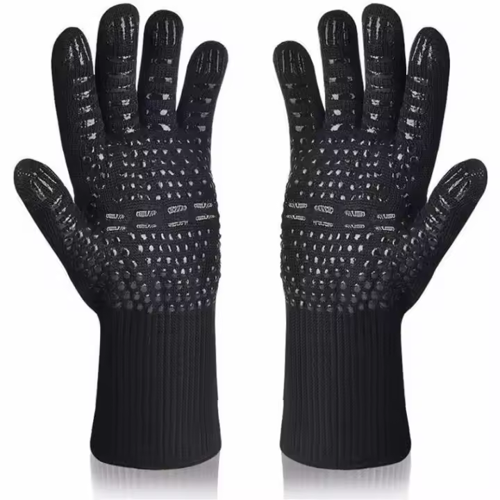 Guantes de Horno antideslizantes de silicona Guantes de Cocina Para barbacoa Asar In LA Parrilla Cocinar para hornear - 1
