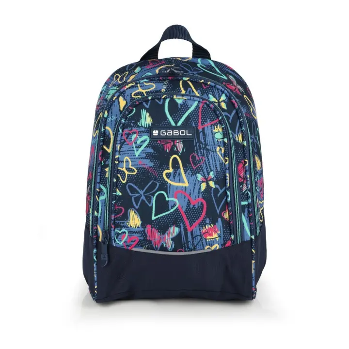 Mochila Paseo Gabol Tizas Impermeable - 1